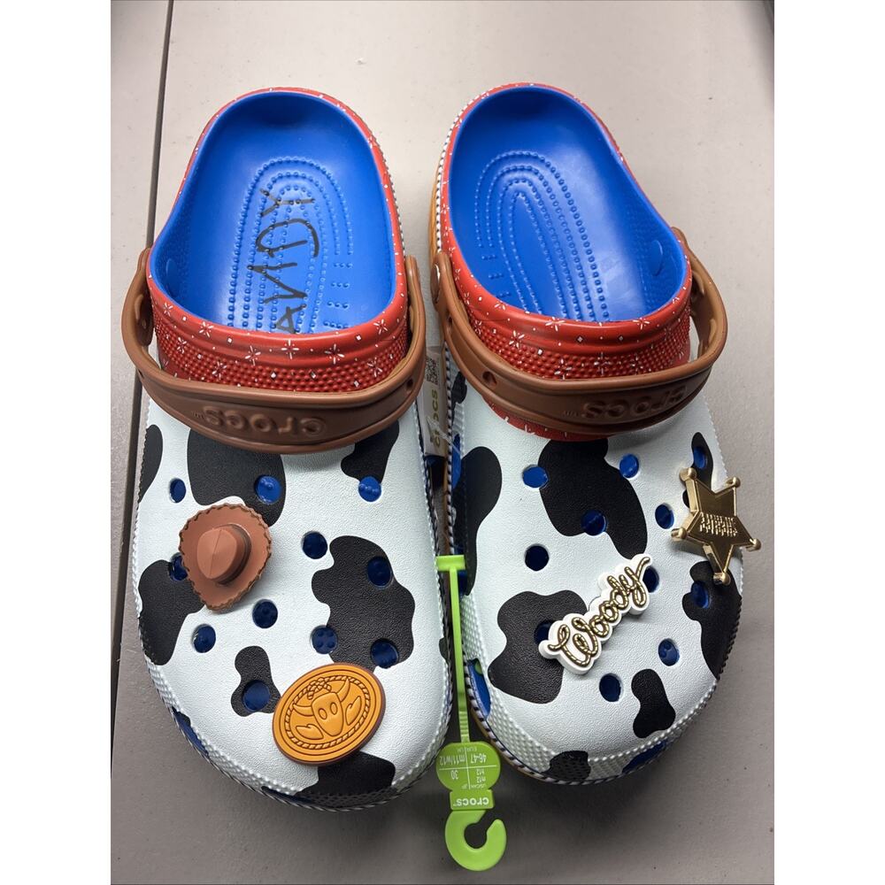 Size 12 Men’s - Crocs Classic Clog Toy Story Woody 209446-4GX New With Tags
